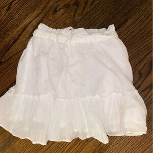 BP white mini skirt